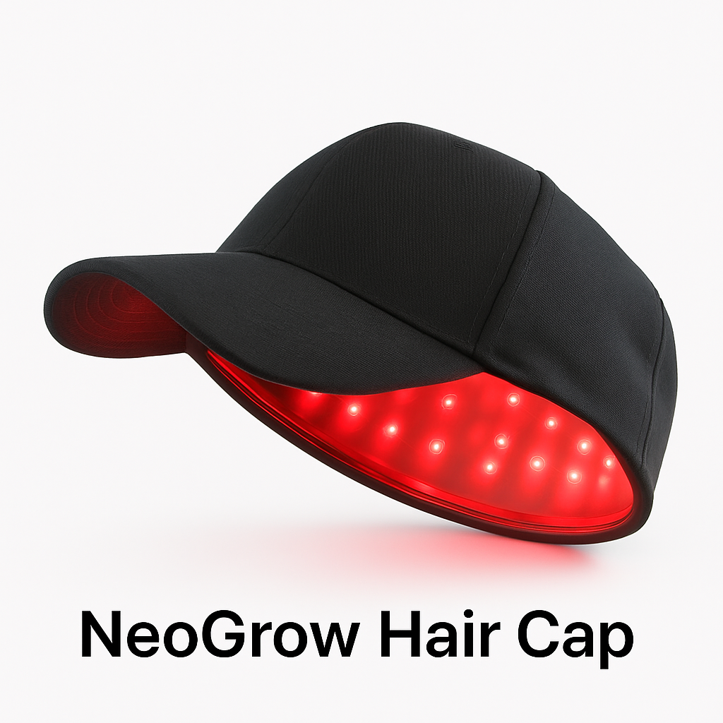 Smart Hair Growth Cap with Red Laser Therapy Device