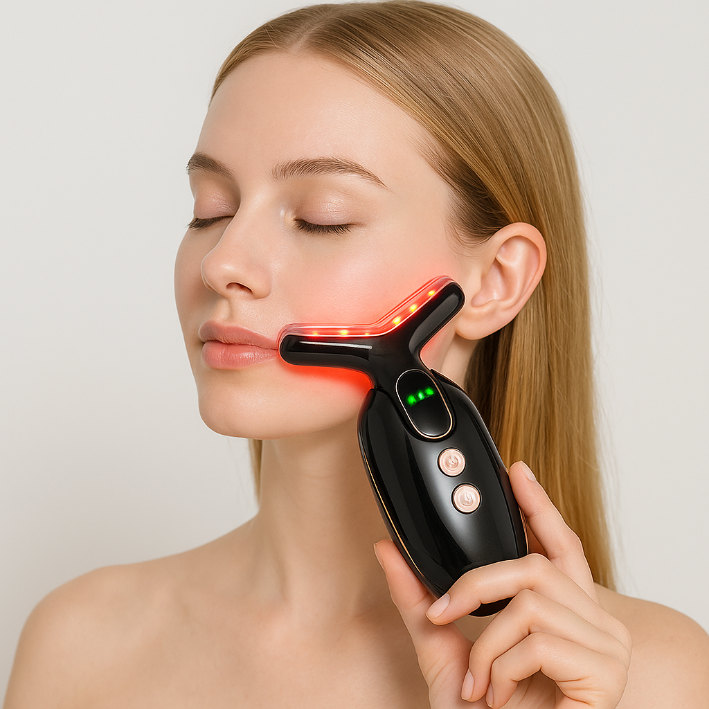 GlowLift 3-in-1 Face & Neck Massager