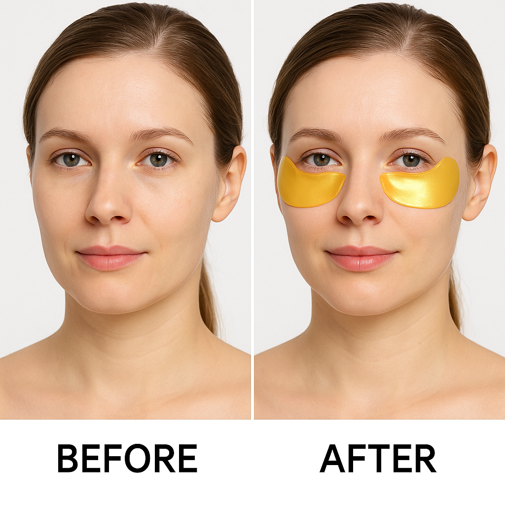 GoldGlow 24K Eye Mask