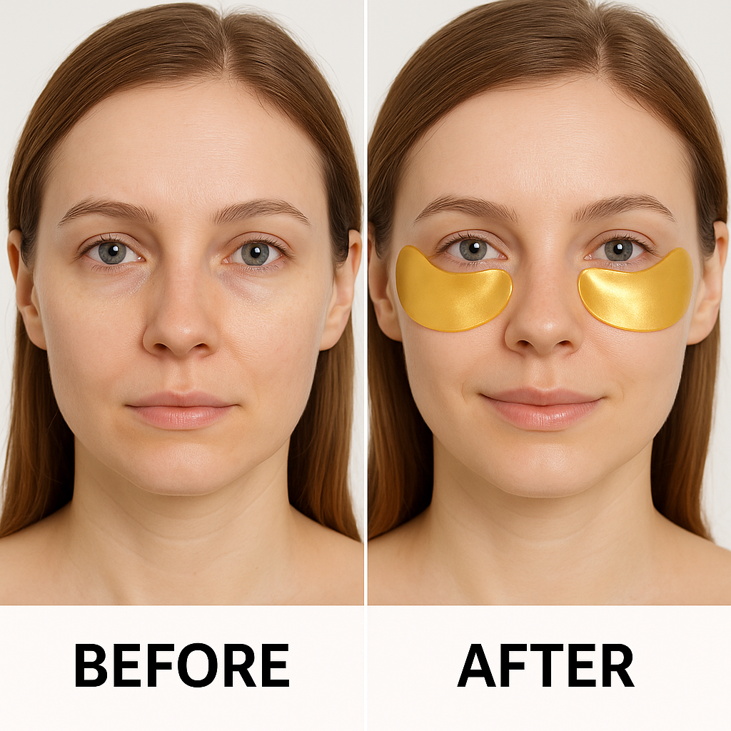 GoldGlow 24K Eye Mask