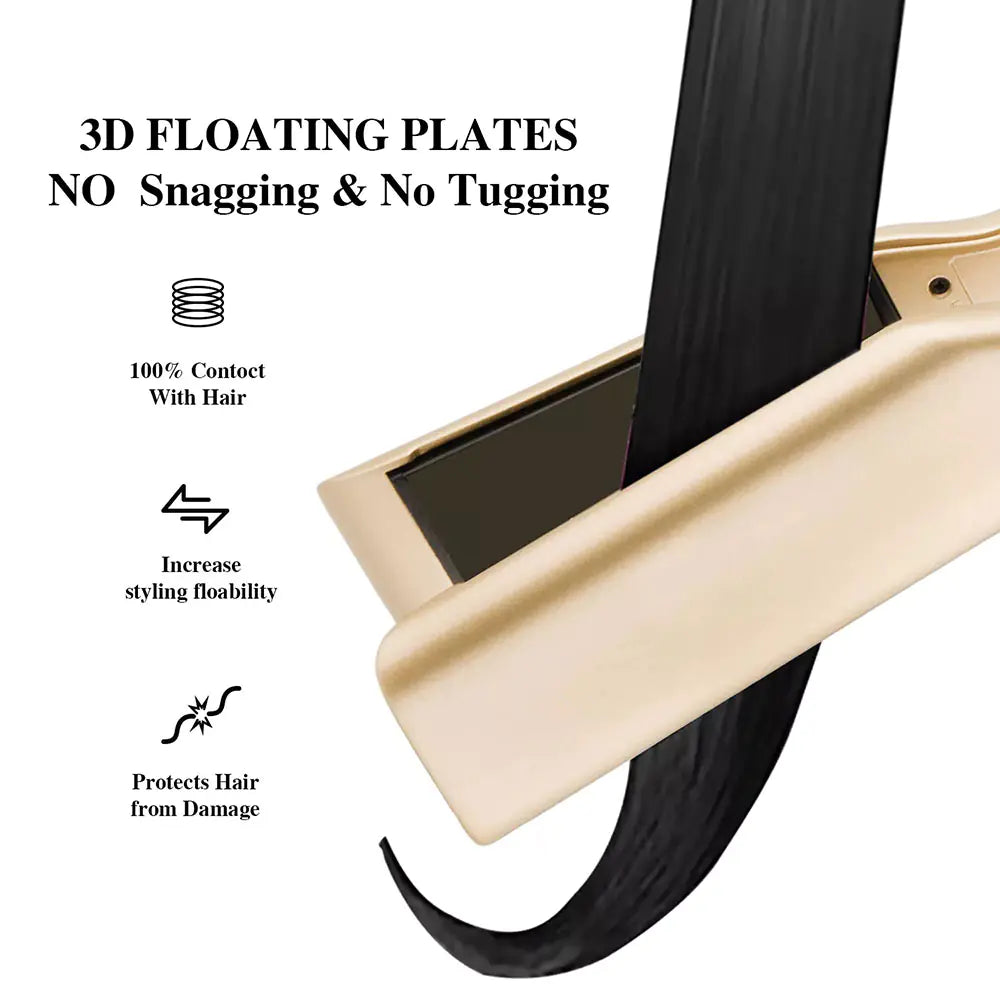Professional Titanium Hair Straightener with Touch Screen
