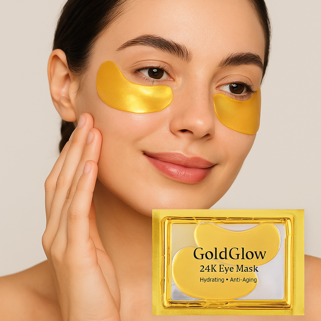 GoldGlow 24K Eye Mask